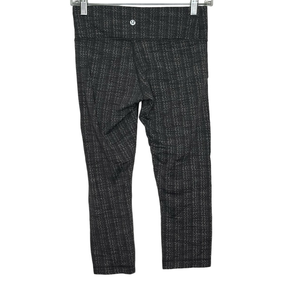 Lululemon Wunder Under Ziggy Wee Angelwing Crop